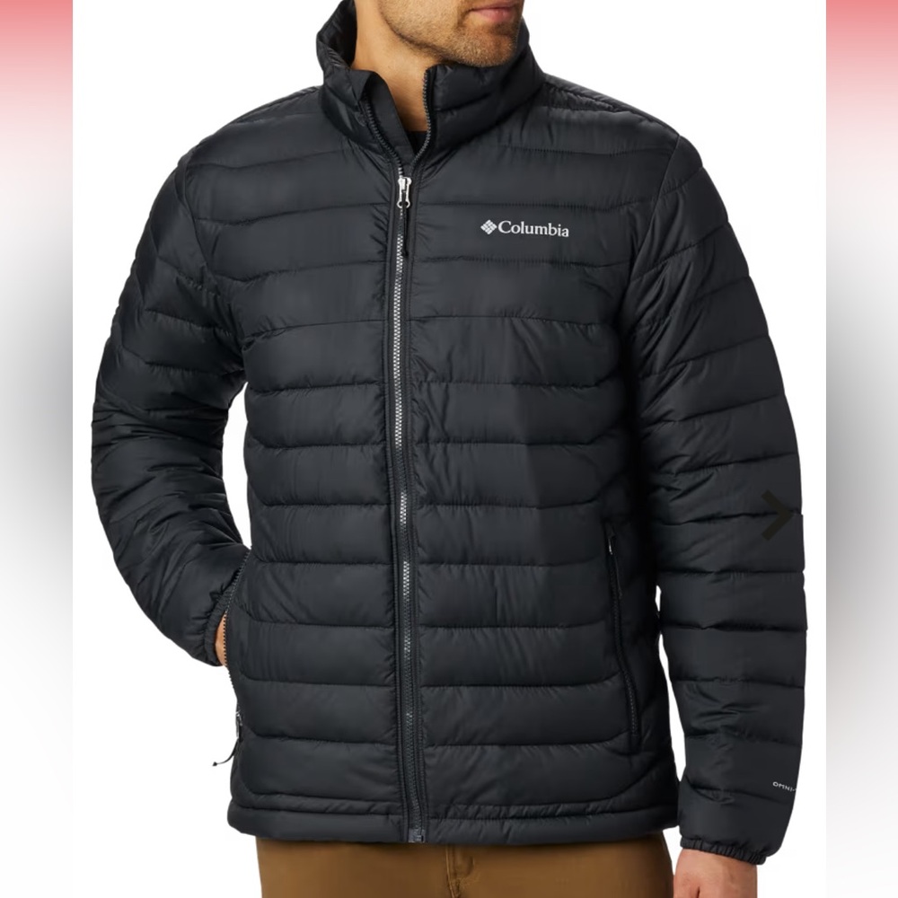 Columbia Powder Lite II Jacket for Men - Black - XL